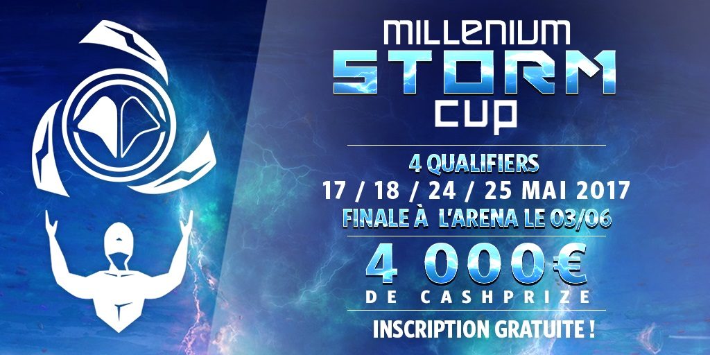 Heroes of the storm tournois tournament millenium hots millenium storm cup