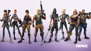 Fortnite classes héros epic game sand box survial rpg miencraft