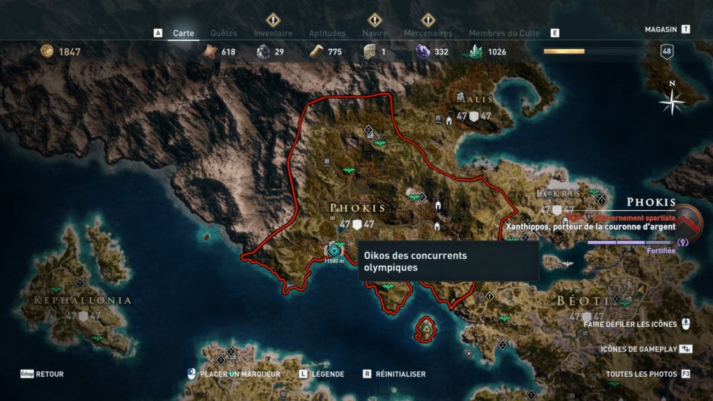 assassin creed odyssey soluce guide astuce secret ps4 xbox one kassandra alexios
