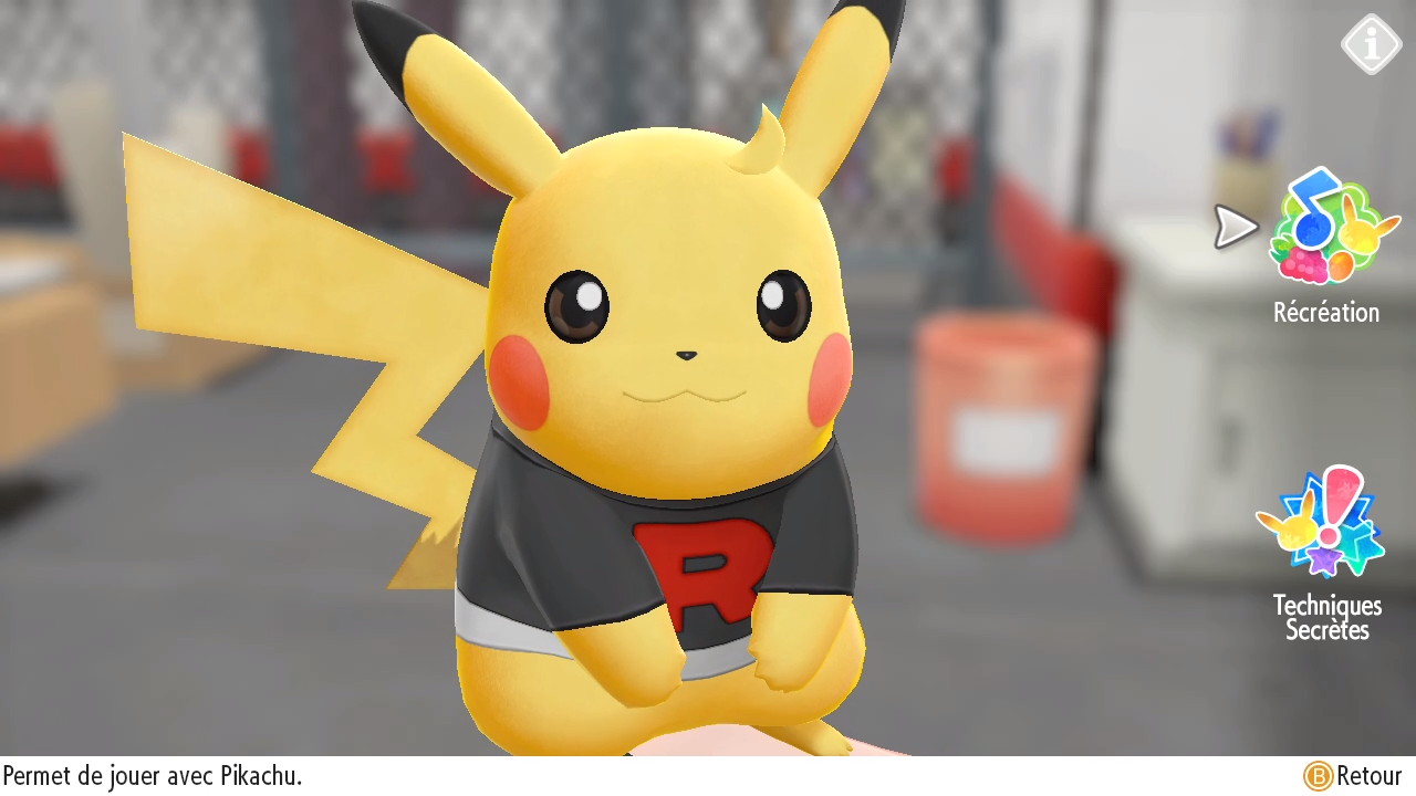 Pokemon lets go pikachu evoli coiffure tenue outfit vêtement accessoire personnaliser 