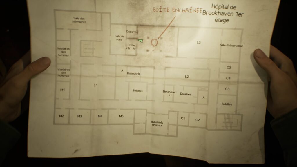 silent hill 2 remake soluce guide solution hopital brookhaven cle enigme boite puzzle coffre-fort