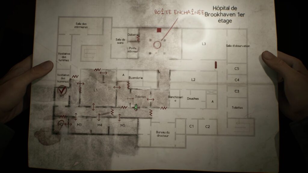 silent hill 2 remake soluce guide solution hopital brookhaven cle enigme boite puzzle coffre-fort