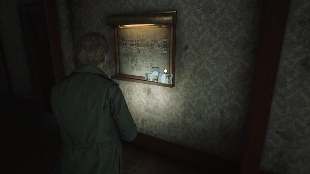 silent hill 2 remake soluce guide lakeview hotel figurine boite a musique boss miroir enigme puzzle