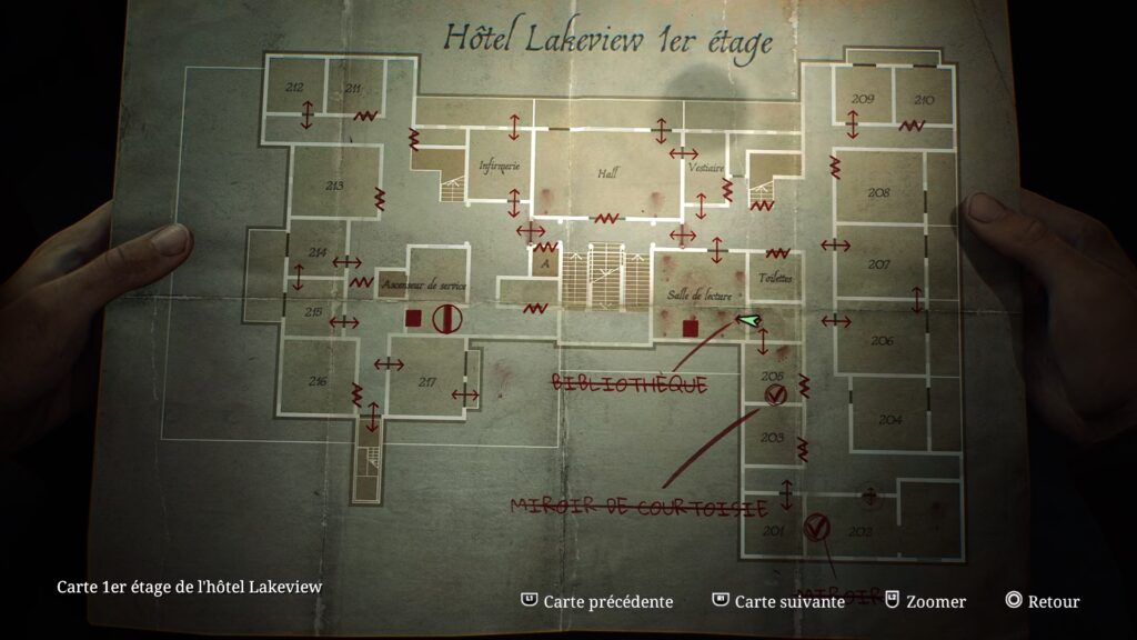 silent hill 2 remake soluce guide lakeview hotel figurine boite a musique boss miroir enigme puzzle astuce ps5 pc